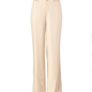 Cabi beige straight leg dress pants